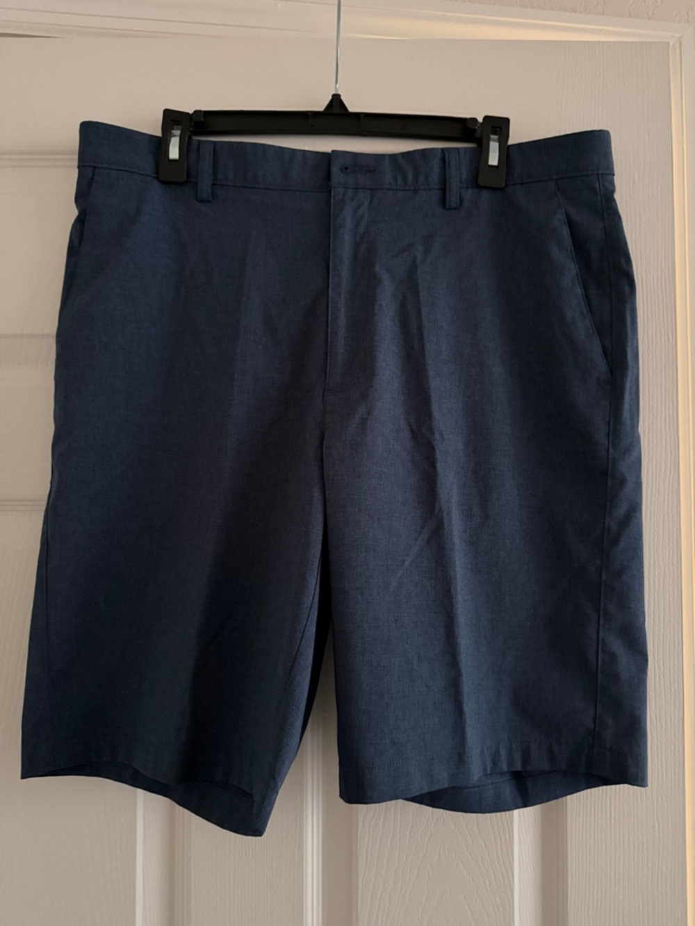 PGA Tour Men's Navy Flat-Front Golf Shorts